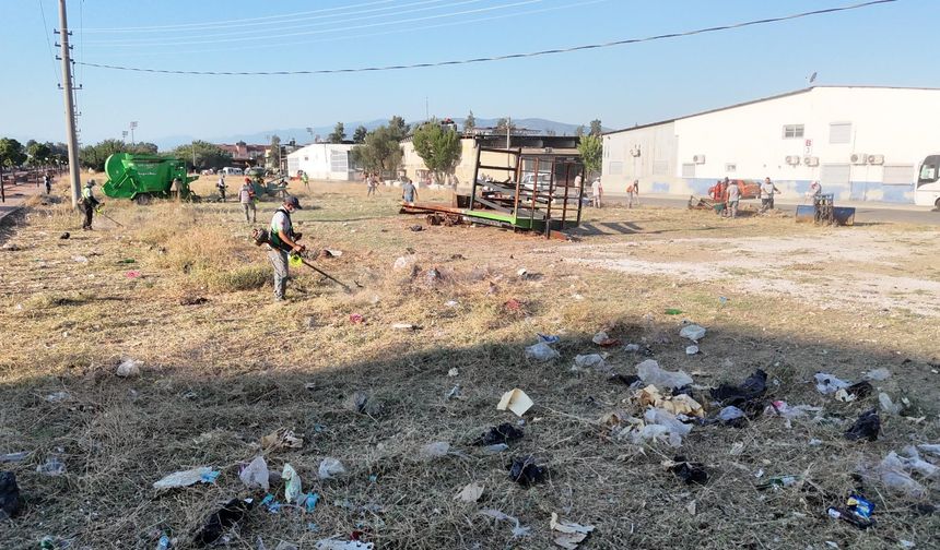 Nazilli Belediyesi'nden sanayi bölgesinde topyekün temizlik seferberliği