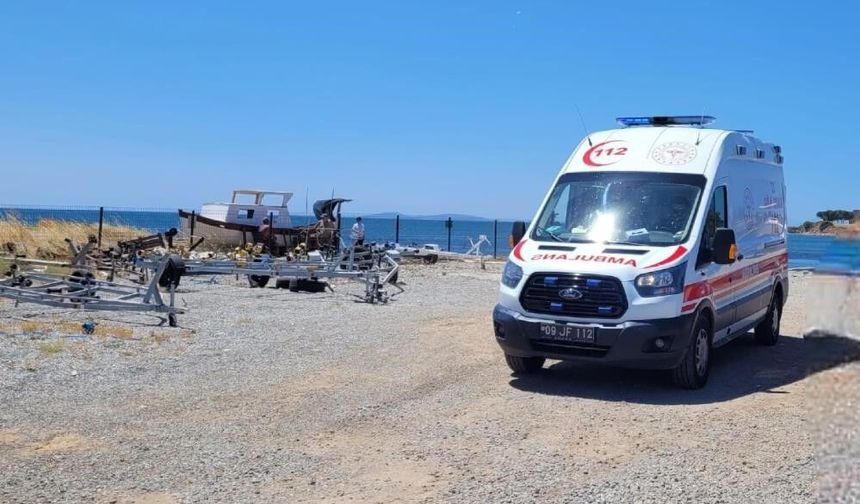 Serinlemek için denize giren yaşlı kadın hayatını kaybetti