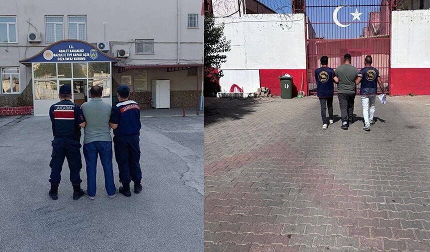 Aydın'da hapis cezasıyla aranan 2 şahıs yakalandı