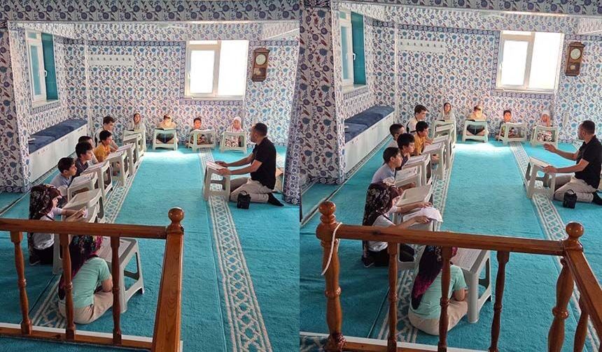 Kuyucak'ta Yaz Kur'an Kursu öğrencilerine seminer