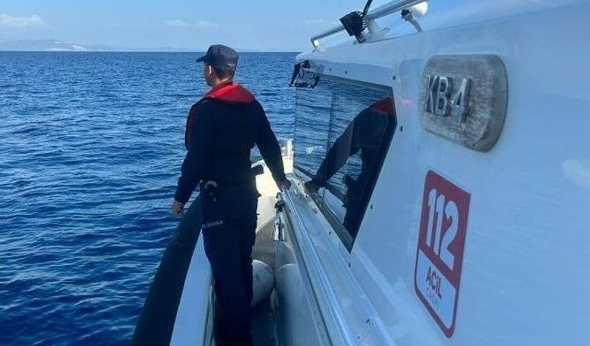 Sahil güvenlik Kuşadası’nda 1, Didim’de 3 kişiyi kurtardı