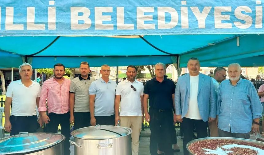 Nazilli'de 30 bin kişiye aşure ikram edildi