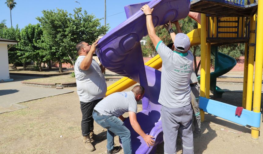 Başkan Tetik talimat verdi: Çocuk oyun parklarında büyük dönüşüm