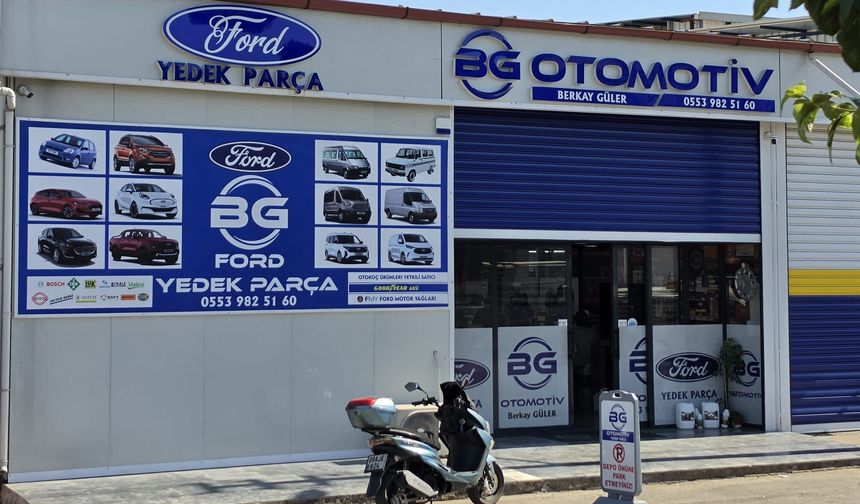 Nazilli'de Ford'un güçlü ismi.. BG Otomotiv fark yaratıyor...