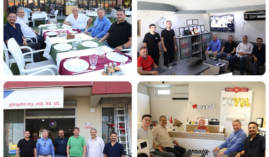Nuri Arslan Bozdoğan ziyaretlerine start verdi: Merkezde yoğun ilgi