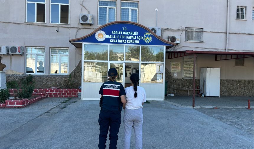 26 yaşında hapis cezasıyla aranan genç kız Nazilli'de yakalandı