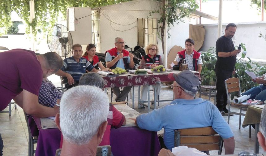 Nazilli’de üreticilere sağlıklı incir üretimi için önemli uyarılar