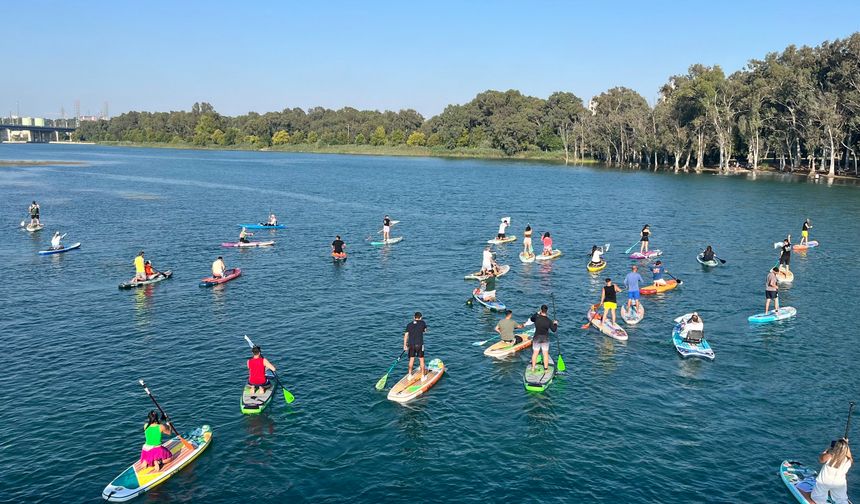 Doğa sporları tutkunları Zafer Bayramı’nı denizde kutlayacak