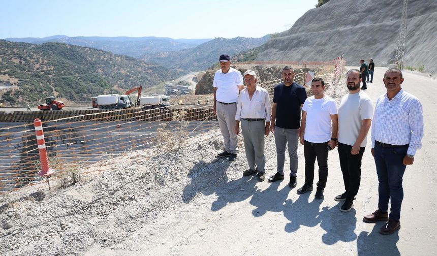 Sarıçay Barajı'nda gövdenin yüzde 92'si tamamlandı