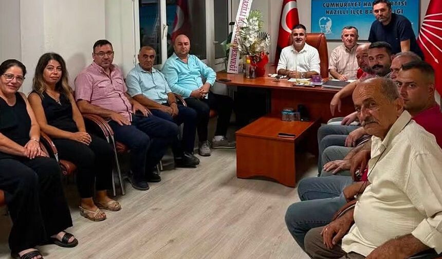 CHP Nazilli’de yeni yönetim belli oldu