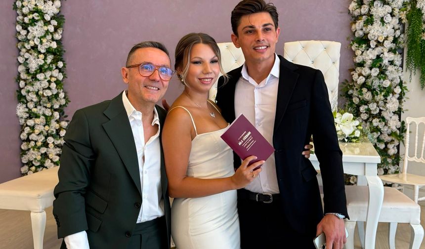 Nazilli’ye İspanyol gelin: Mutluluğa “evet” dediler