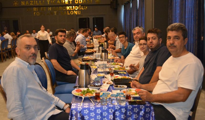 Nazilli Ticaret Odası sektör temsilcileriyle buluştu.. Sorunlar ve projeler masaya yatırıldı