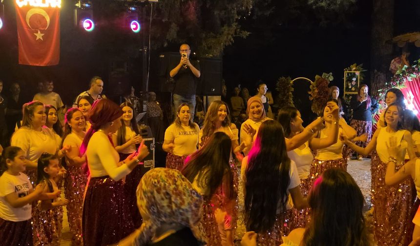 Yaylapınar’da şalvar gecesine büyük ilgi