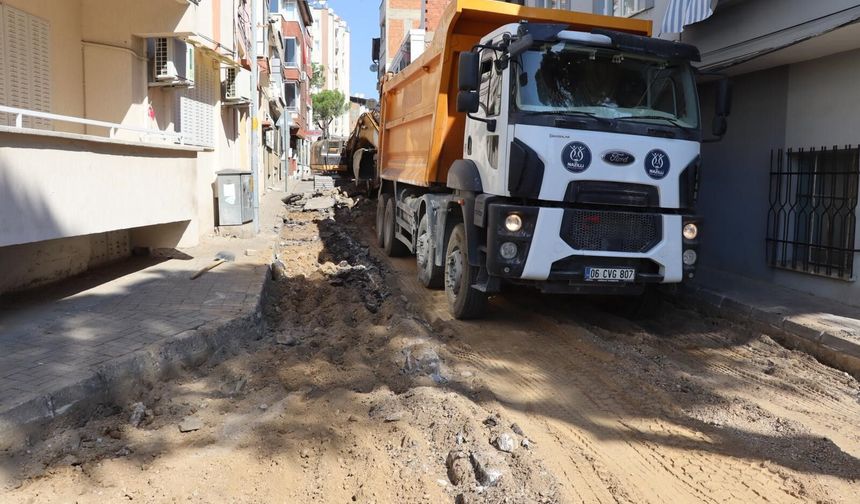 Nazilli’de 25 noktada yol çalışması