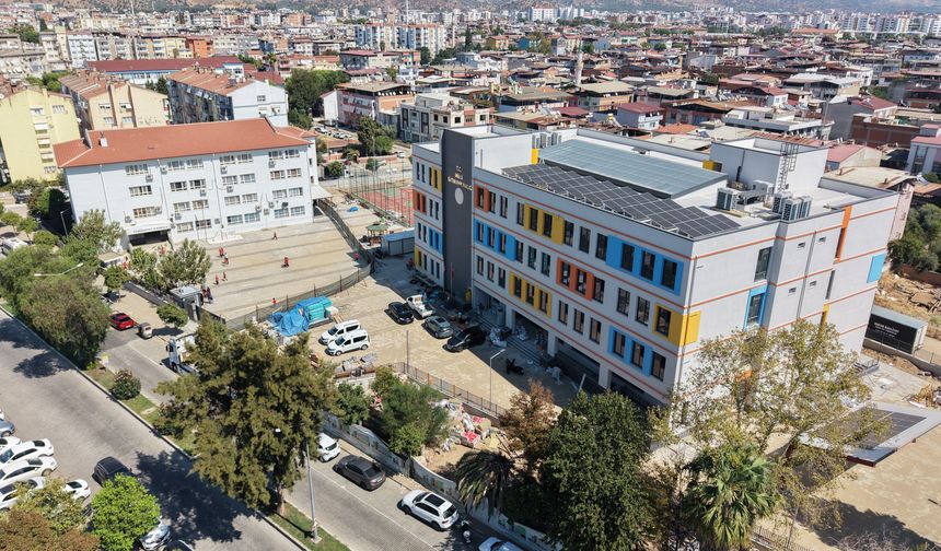 Nazilli'nin ilk teknolojik okulu açılış için gün sayıyor