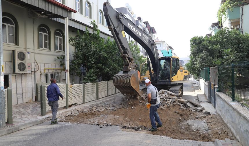 Nazilli’de yollar yenileniyor