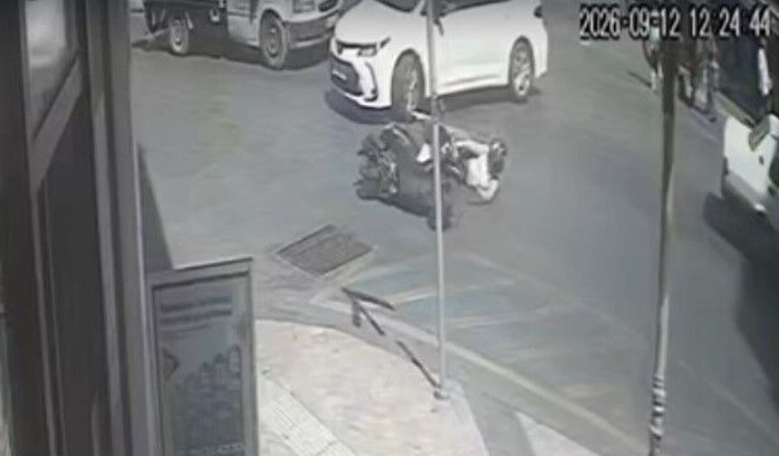 Otomobil ile motosiklet çarpıştı: 1 yaralı