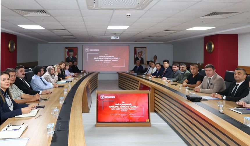 Kamu hastanelerinin hizmetleri gözden geçirildi