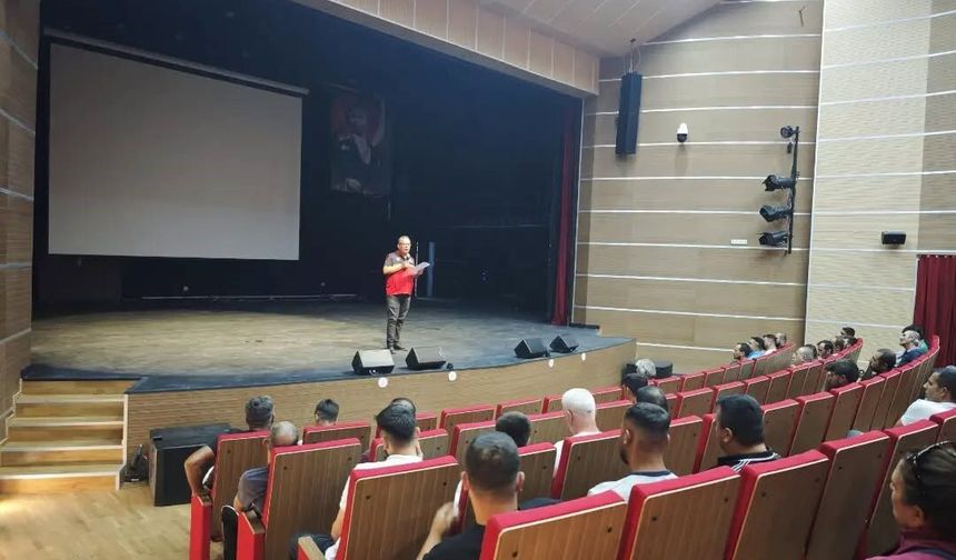Hükümlülere yönelik çevre bilinci semineri