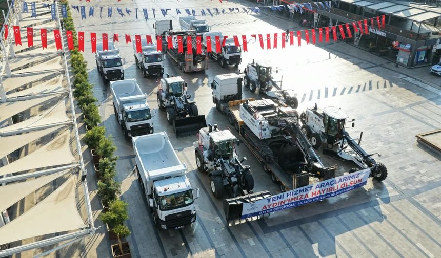 Başkan Çerçioğlu, Büyükşehir Belediyesi’nin araç filosunu 150 Milyon Türk Lirası değerinde yatırım ile güçlendirdi