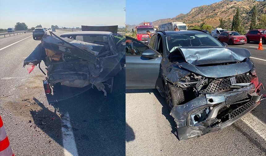 Aydın'da trafik kazası: 2 yaralı