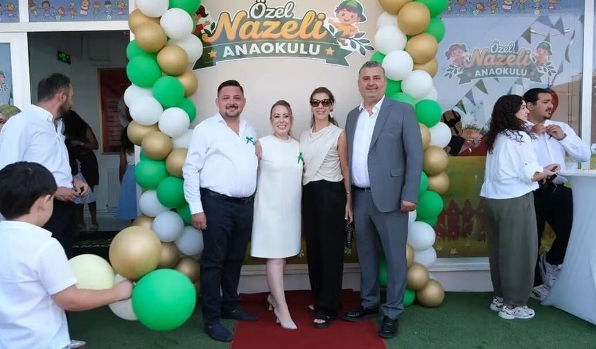 Nazeli Anaokulu törenle hizmete açıldı