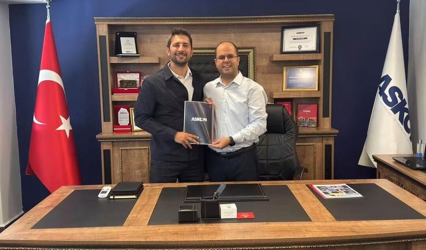 ASKON Aydın’da yeni katılım.. Ata Caner Çerçioğlu üyeliğe kabul edildi