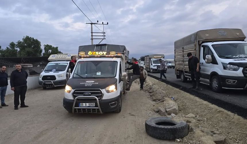 Nazilli Hayvan Pazarı açıldı, denetimler sıkılaştırıldı