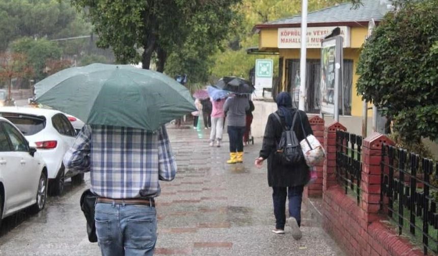 Aydın’a kuvvetli yağış uyarısı