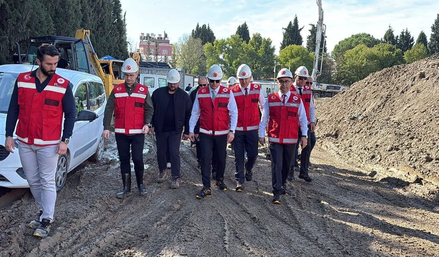 Aydın’ın yeni adliye binası inşaatında inceleme
