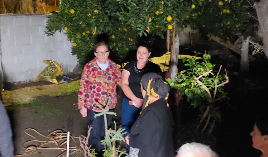 Nazilli’de yangında ev kül oldu, 4 kişilik aile zor kurtuldu