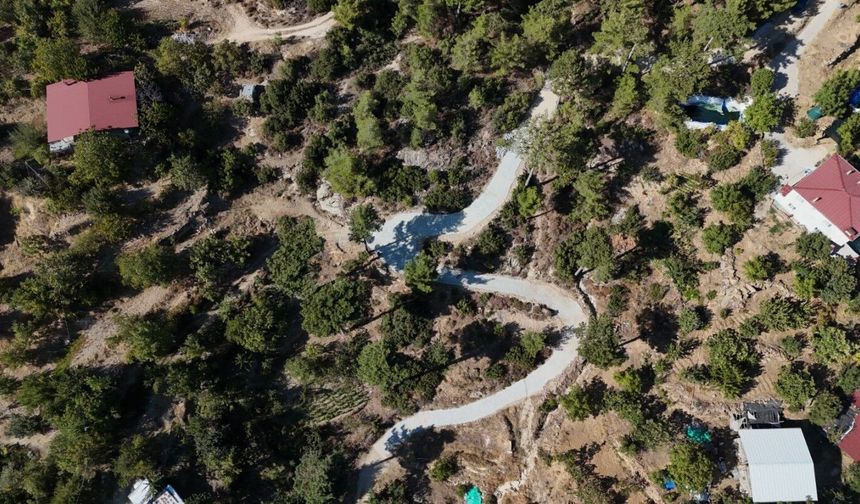 Bozdoğan Belediyesi, Madran Yayla Yolu’nda çalışmaları tamamladı