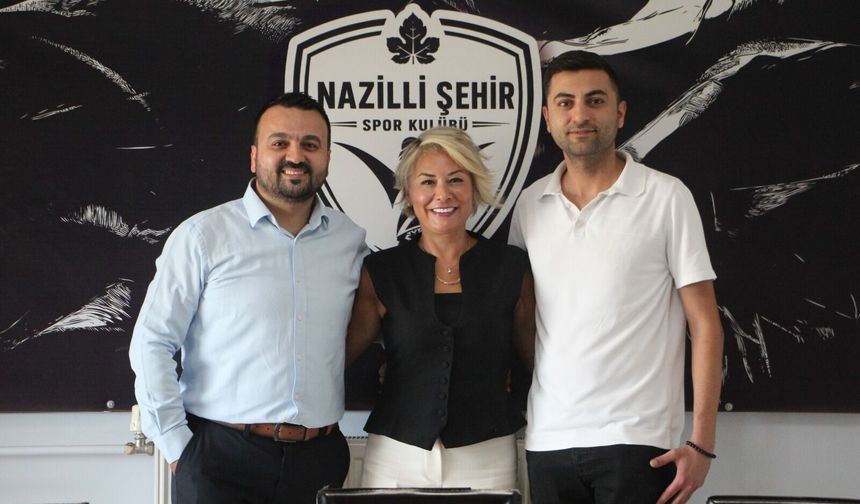 Nazilli'ye bir sponsor daha! Günerler şehrin takımının yanında