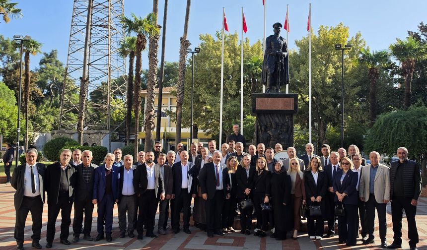 Nazilli’de Muhtarlar Günü törenle kutlandı.. Türkiye’nin ilk kadın muhtarı unutulmadı
