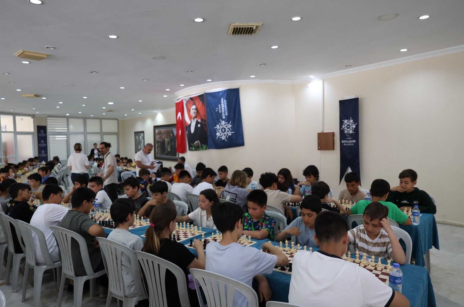 Başkan Çerçioğlu’nun Destekleri Ile Satranç Öğrenen Öğrenciler Hamlelerini Yarıştırdı (9)