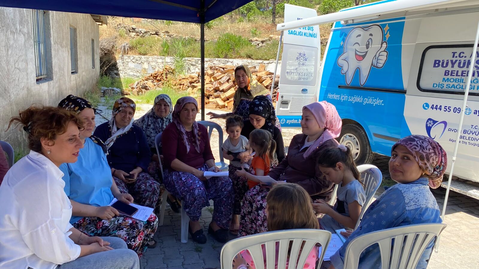 Sosyal Belediyecilikte Özlem Çerçioğlu İmzası Mobil Diş Kliniği Bozdoğan’da (2)