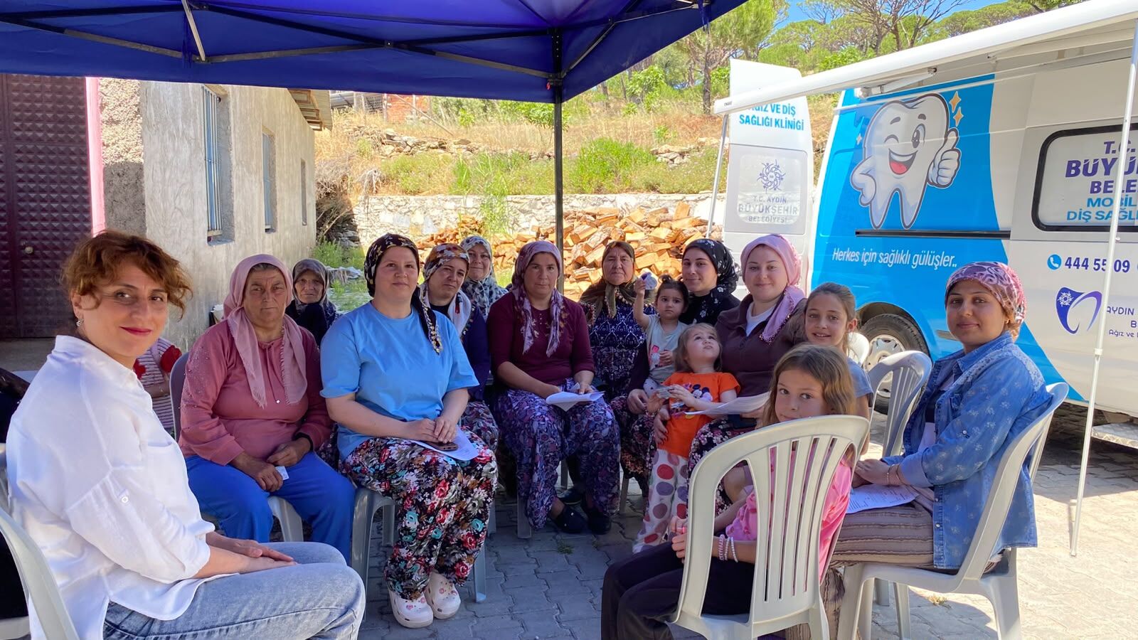 Sosyal Belediyecilikte Özlem Çerçioğlu İmzası Mobil Diş Kliniği Bozdoğan’da (3)