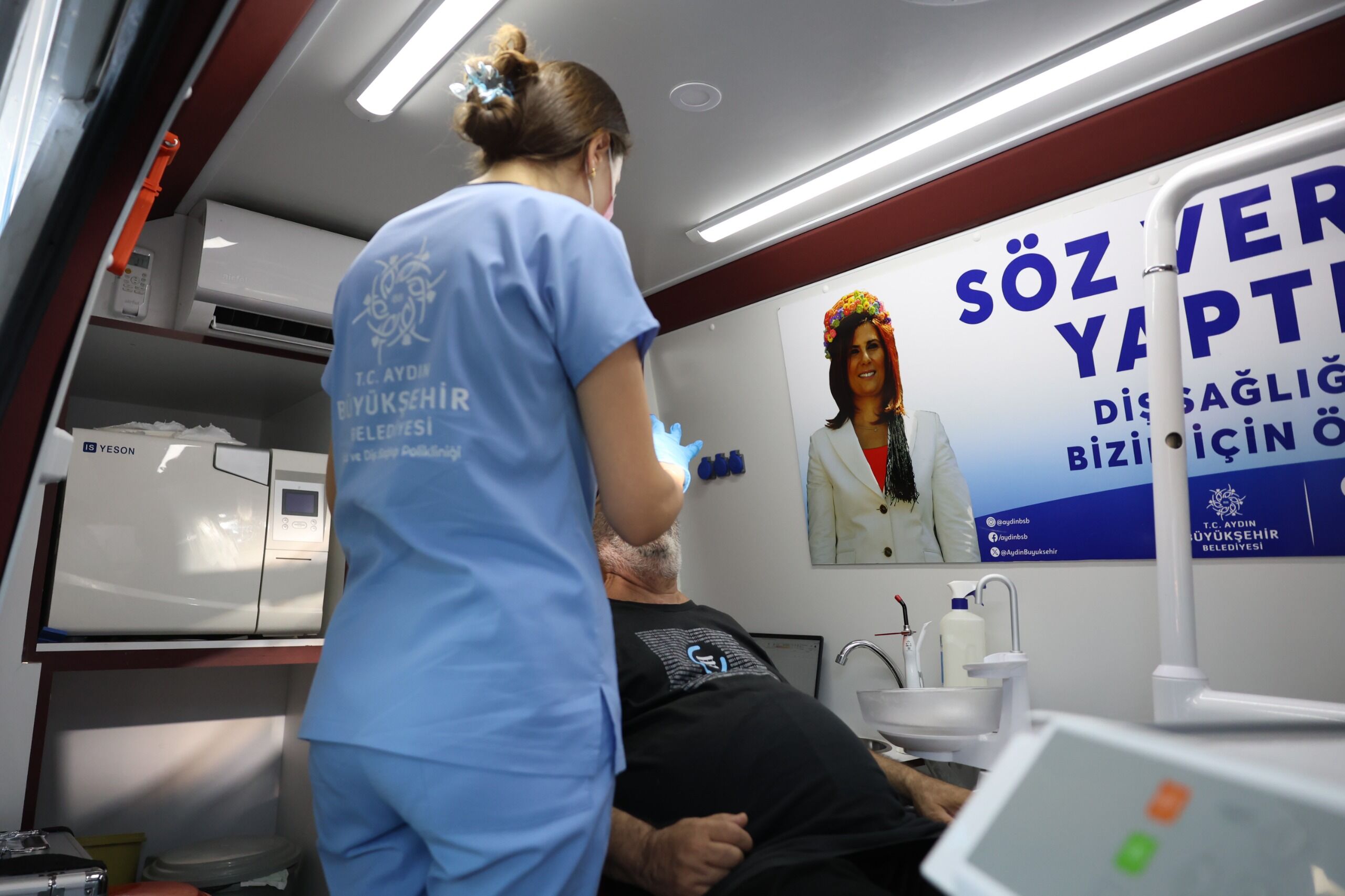 Başkan Çerçioğlu Aydın’ın Dört Bir Yanında Ağız Ve Diş Sağlığı Hizmetlerini Vatandaşlara Ulaştırıyor (3)