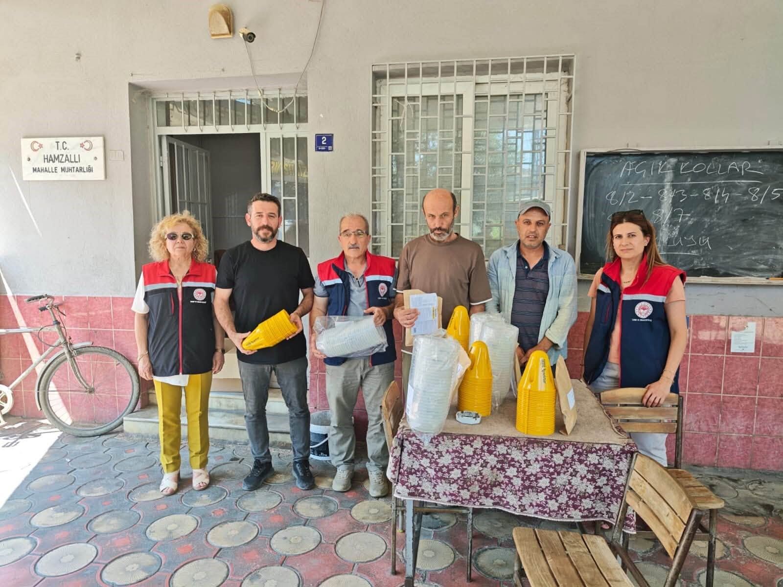 Nazilli’de Tuzak Dağıtıldı (2)