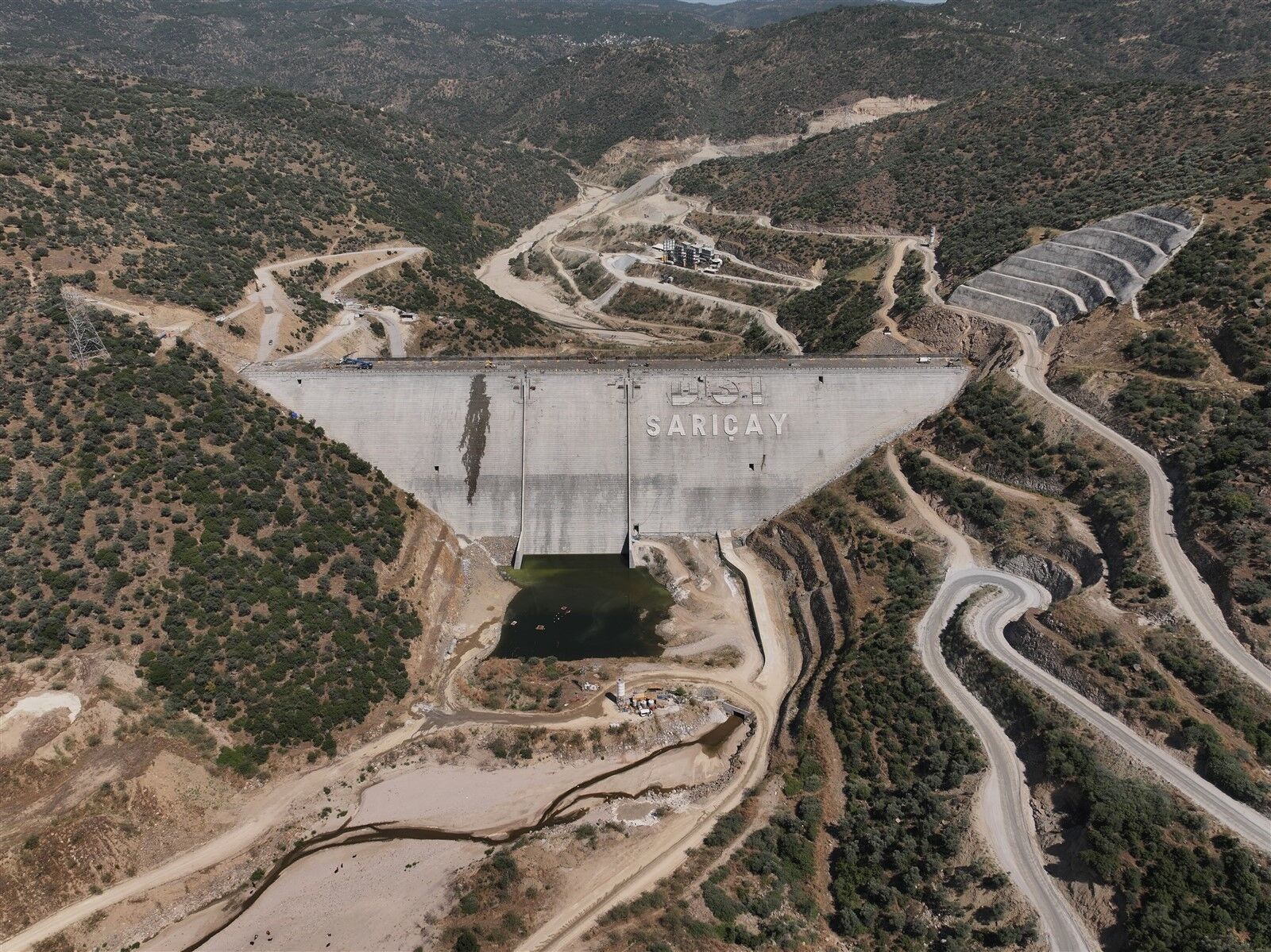 Aydın’daki Dev Baraj Projesinde Çalışmalar Devam Ediyor (3)