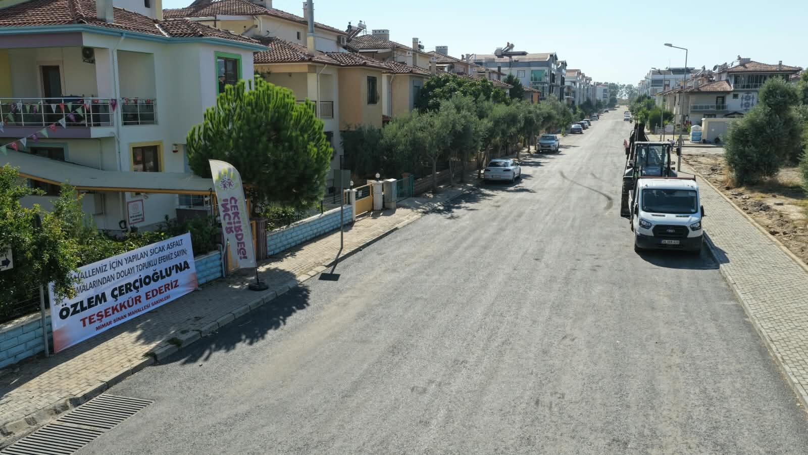 Çerçioğlu Dur Durak Bilmiyor Dev Asfalt Mesaisi! (1)