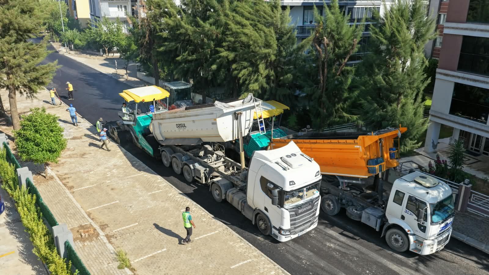 Çerçioğlu Dur Durak Bilmiyor Dev Asfalt Mesaisi! (2)