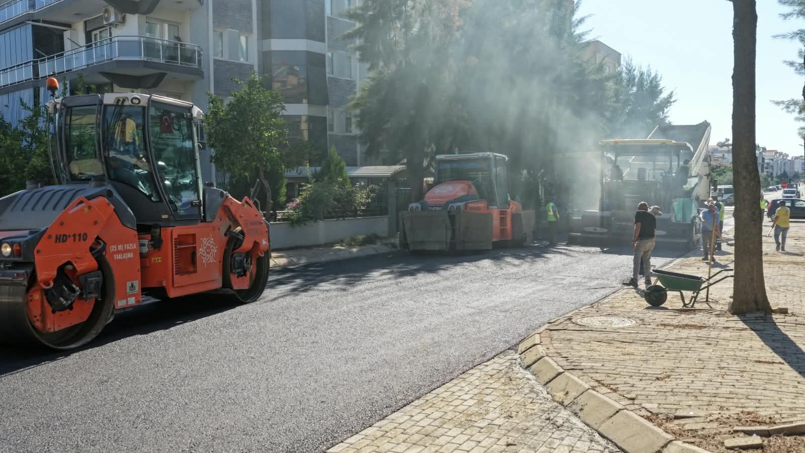 Çerçioğlu Dur Durak Bilmiyor Dev Asfalt Mesaisi! (4)