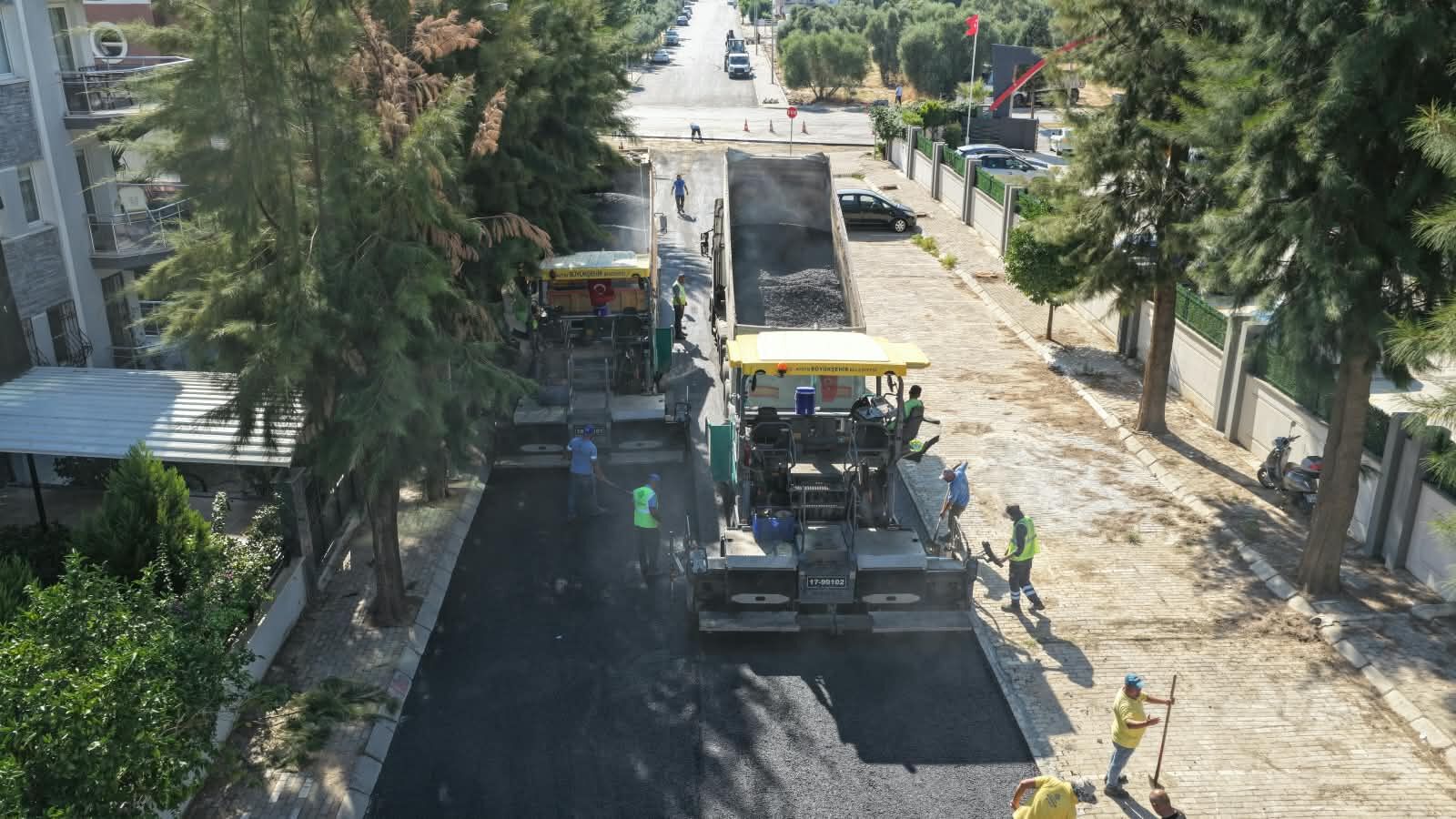 Çerçioğlu Dur Durak Bilmiyor Dev Asfalt Mesaisi! (5)