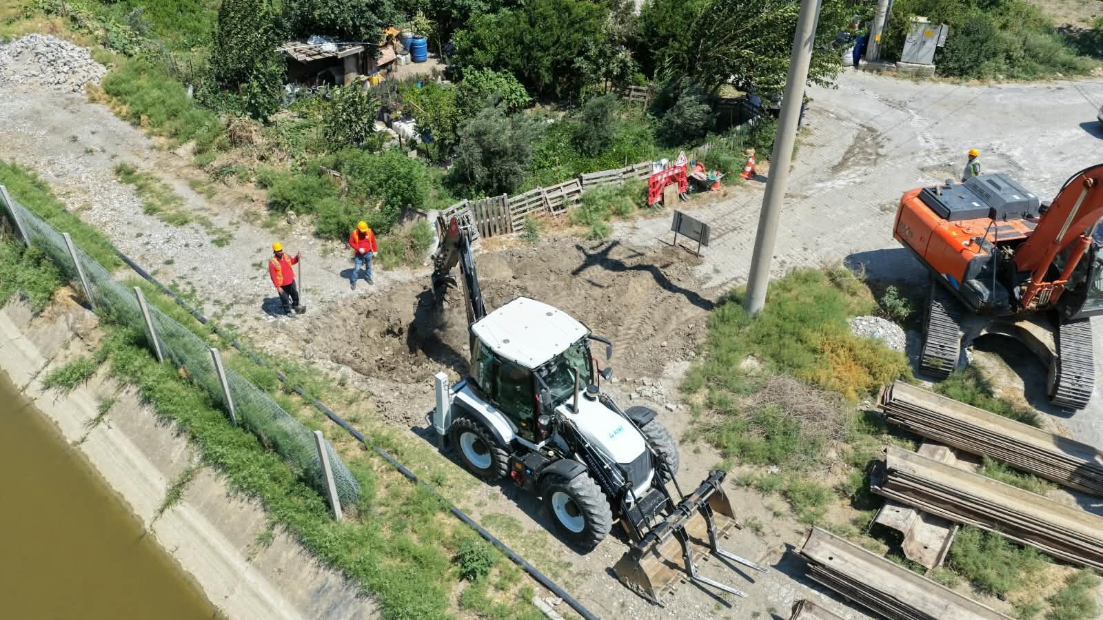 Söke’nin Altyapısına Çerçioğlu Güvencesi 9 Bin 700 Metrelik Yeni Kanalizasyon Hattı (3)