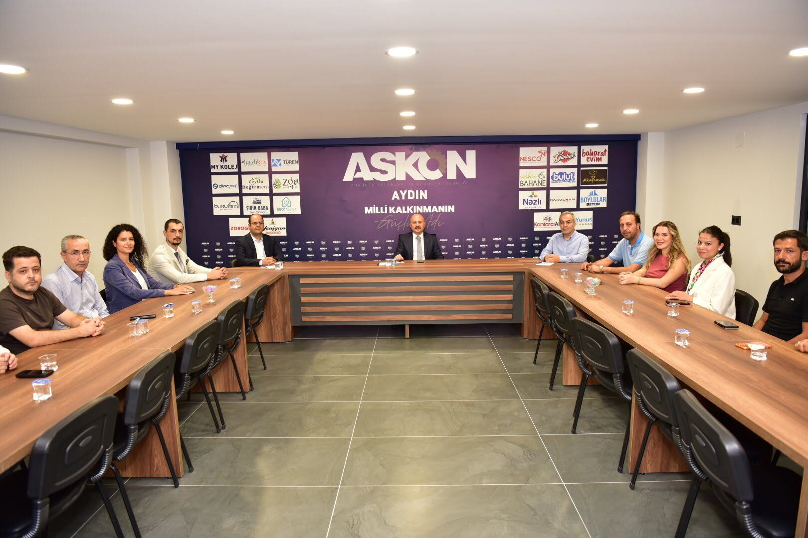 Aydın ekonomisi için önemli buluşma: Vali Varol ASKON’da