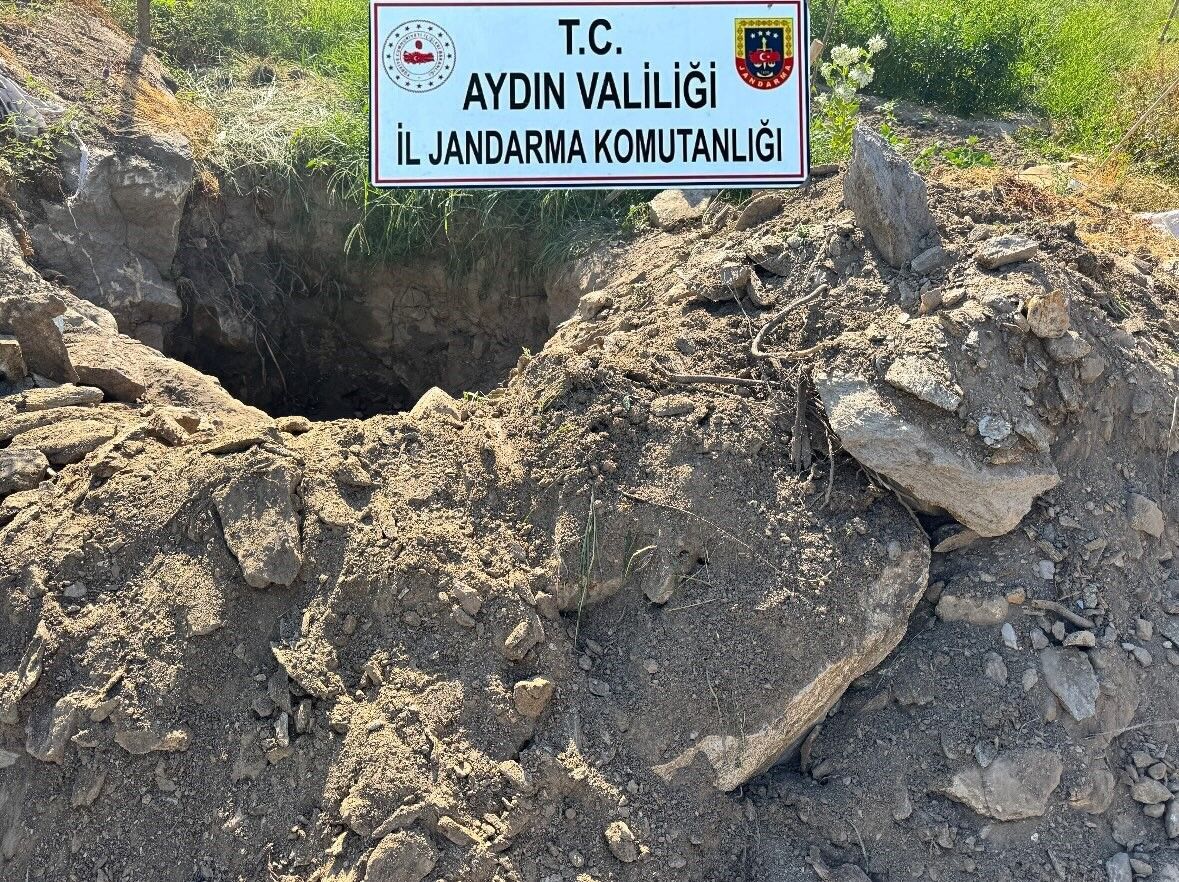 İzinsiz kazı yapan 5 şüpheli suçüstü yakalandı