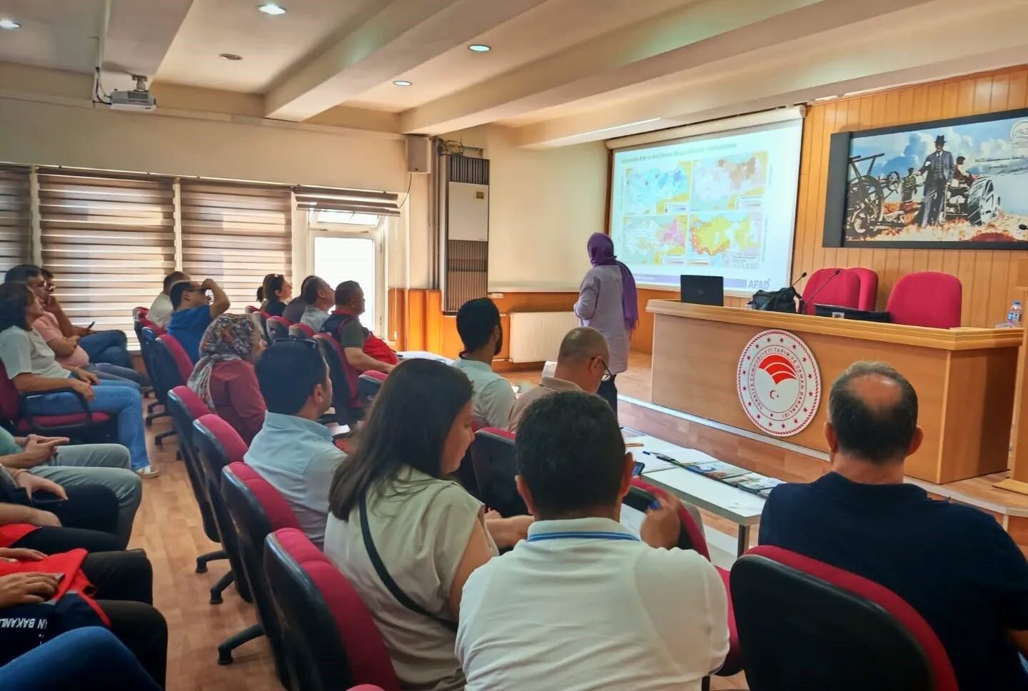 Aydın’da kamu personeline afet ve yangın farkındalık eğitimi