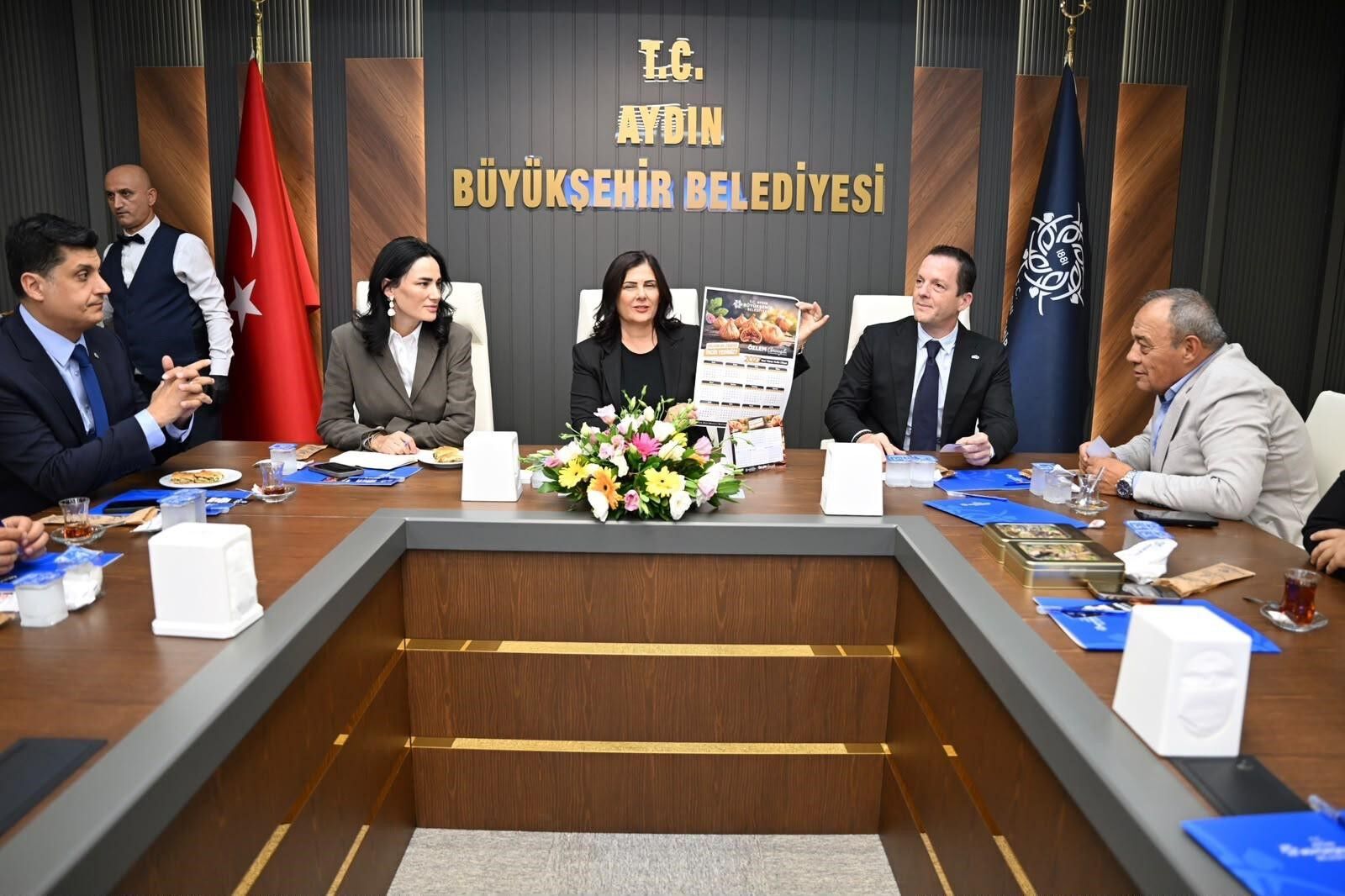 Başkan Çerçioğlu incir ihracatçıları ile buluştu