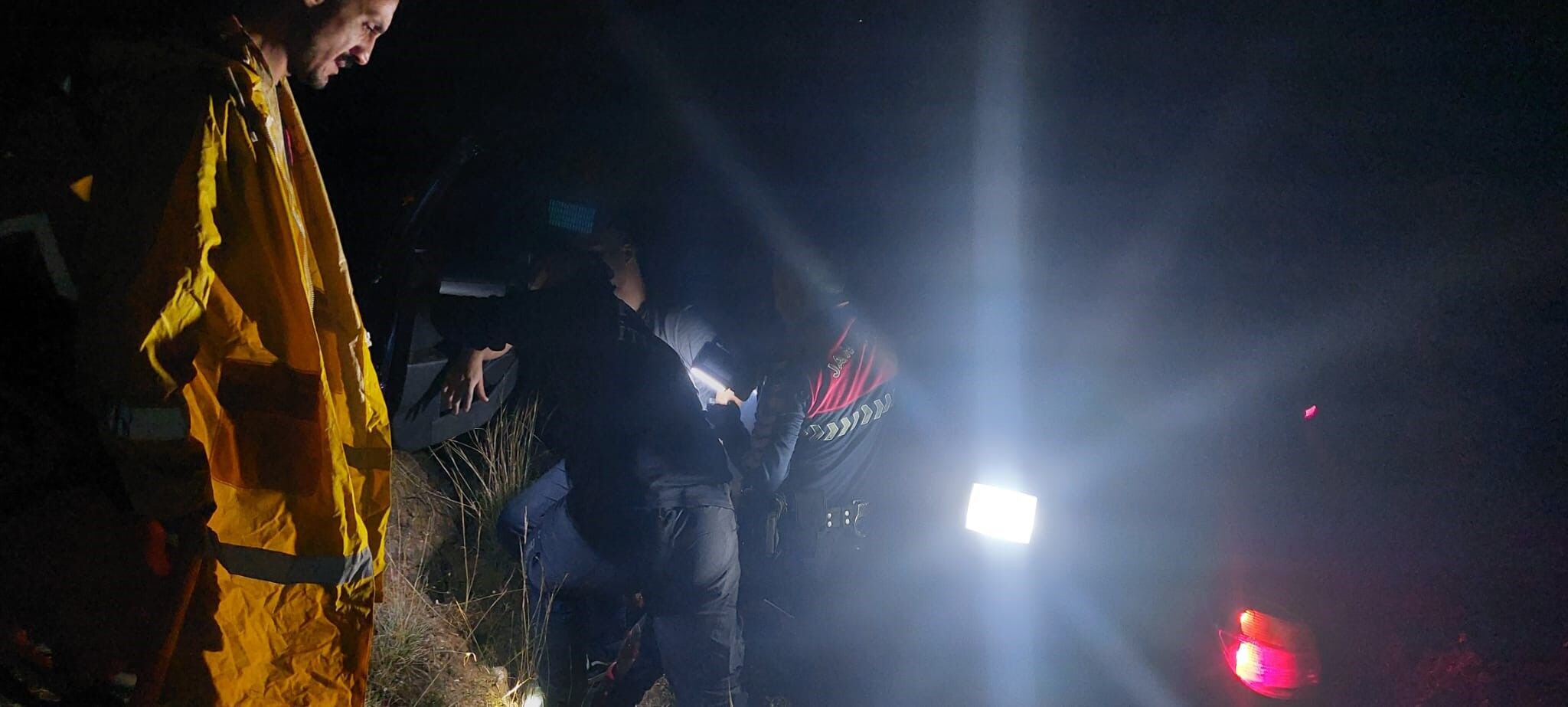 Aydın’da Otomobil Tarlaya Uçtu (3)